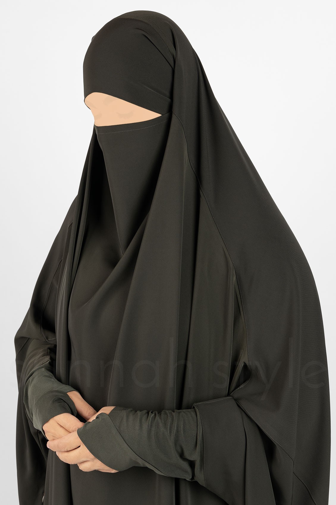 Sunnah Style Essentials Full Length Jilbab Midnight Green